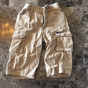 Izod Tan Ribbed Cargo Pants